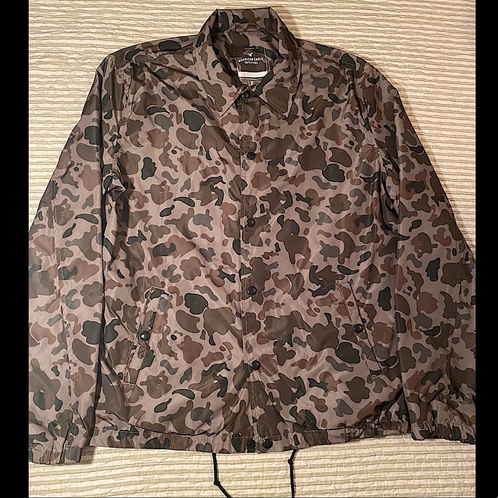 American Eagle Outfitters Camo Jacket
